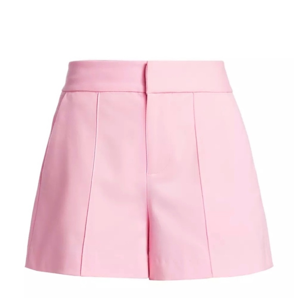 {Alice + Olivia} Dylan Pintuck Shorts Size 4